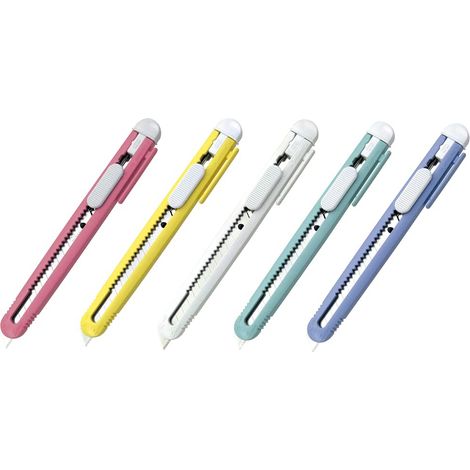 NT CUTTER (TYPE A) [FA-120P] (PÊCHE, JAUNE, BLANC, BLEU, GLYCINE. LA COULEUR NE PEUT PAS ÊTRE SPÉCIFIÉ.)