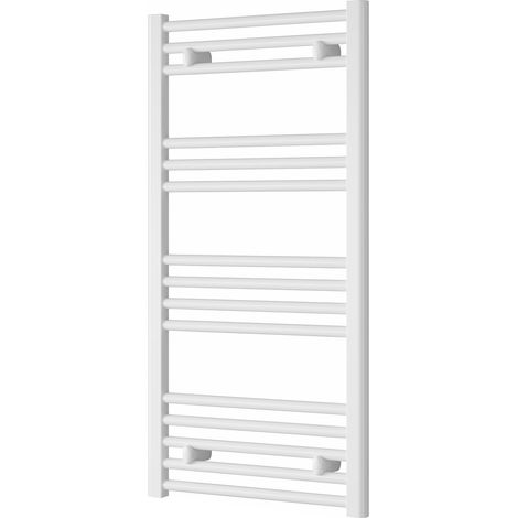 Reina Capo White Electric Towel Rail 1000mm High x 600mm Wide (+ White Weekly Program Element) (1/5)