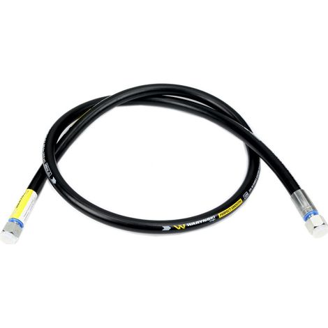 Flexible hydraulique lisse avec joint - filetage M18x1,5 droit L-1500 mm DN10-1SN 336-632-030-413 Chargeuse ND5-032 (AA-10-1500. P11P11) 18 MPa Waryński (1/2)