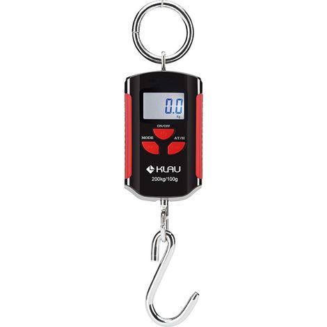 Filiyano-Mini balance à grue portable, 200 kg/400 lb, robuste, numérique, avec écran LCD rétroéclairé, idéale pour la maison, la ferme, le marché, la (1/5)