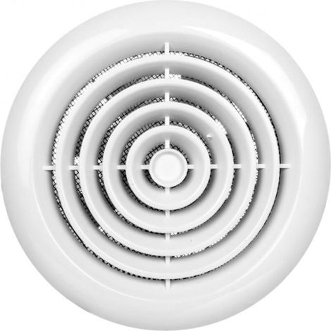 Ventilador doméstico Ø 100 230V 98m3/h 14W 34dB techo 100PF redondo (NV 10)