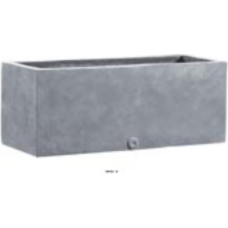 Bac fibres de verre Farn Ext Jardinière L77 H37cm Gris plomb - dimhaut: H 37 cm - couleur: Gris plomb-lead