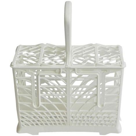 Panier à couverts (2 compartiments avec poignee) d'origine (691410477, C00288367) Lave-vaisselle AIRLUX, ARISTON HOTPOINT, BAUKNECHT, BLUESKY, DE DIETRICH, ESSENTIEL B, FAR, FRANCIA, FUNIX, GORENJE, I (1/2)