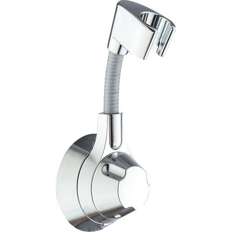 Support de douchette à main, support de douche réglable à 360°, support de douche à pâte forte, support de douche universel, support mural, plastique ABS (1/5)