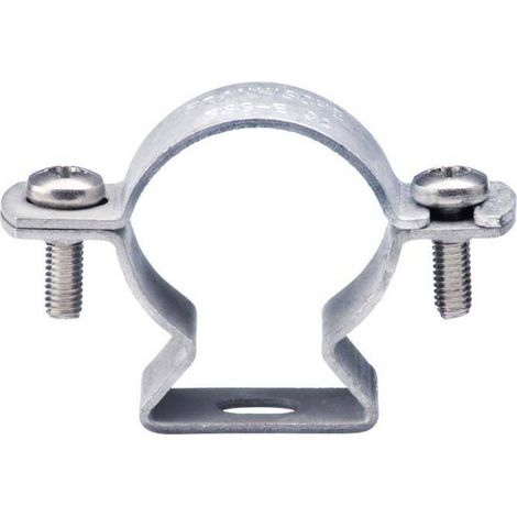 Collier de tuyau fraenkische ssg-e-v 40 acier galvanisé résistant corrosion (1/2)