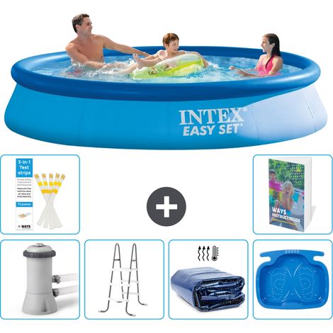 Easy Set Pool Rund - 366x76 cm - 7-teilig S318