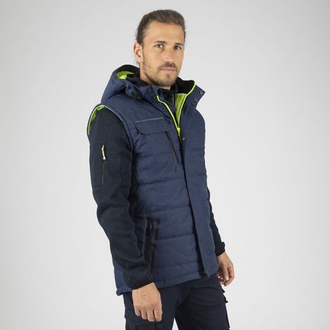 MAXIMY PARKA SANS MANCHES DE TRAVAIL 1488 Marine L (1/5)