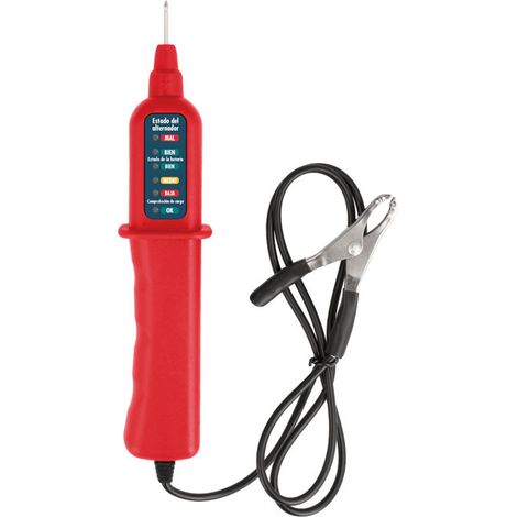 Tester per batterie al piombo da 12v 0,8m cavo di prova Mul024