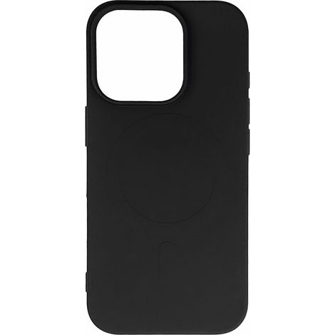 Coque MagSafe en silicone liquide pour iPhone 17 Pro - Noire