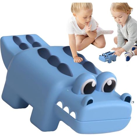 Jouet de bain bébé Alligator – Jeu aquatique pour piscine et baignoire, jouet de natation pour tout-petits, divertissement d'eau pour enfants dès 3 ans, accessoire de salle de bain ludique (1/5)