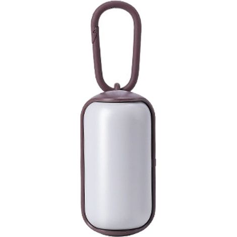 Boîte À Déchets Pour Chiens - Distributeur Ovale Portable - En Plastique PP - Pour Sorties En Ville Ou En Promenade - 1 Pièce (1/3)
