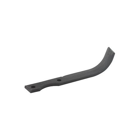 Cuchillo de fresas izquierdo para fresas traseras compatible con BCS Modelo 715 - L: 190mm. Tipo de trabajo.