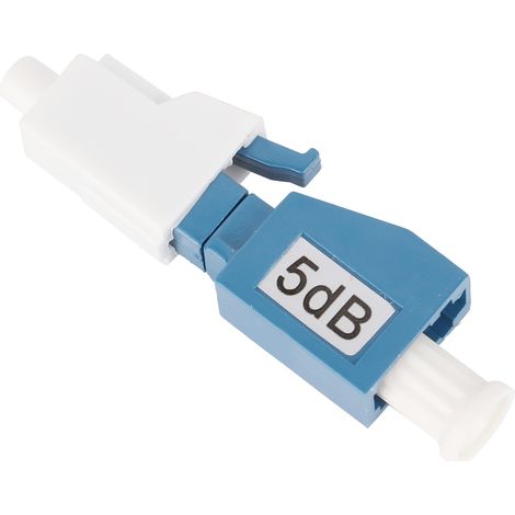 LC UPC5DB Glasfaser-Dämpfungsglied, Singlemode-Stecker/Buchse-Adapter, hohe Rückflussdämpfung (1/5)