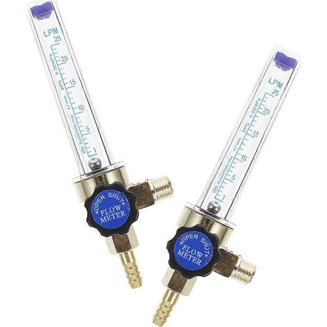 Dispositif de mesure de débitmètre de gaz, régulateur d'argon, ensemble de 6 pièces (1/5)