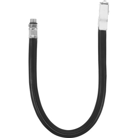 Tuyau de Pompe de Gonflage pour Pneus de Véhicule en Caoutchouc et Métal, Extension de Valve pour Voitures et Motos, Utilisation Facile et Solide (1/5)