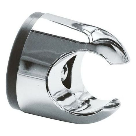 Support de douche 18-25 MM diamètre réglable chromé Design support de douche à main Installation facile pour tringle de douche