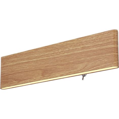 Globo - aplique de pared - Siegfried - natural - metal - LED - (1/5)