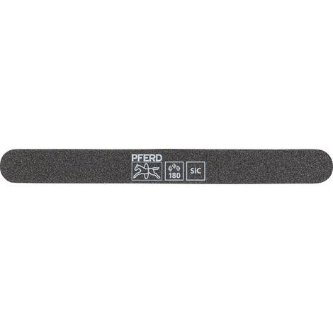 PFERD TOOLS flexible Schleiffeile SF-R mit Radius 180x19x5 mm SIC180 für universelle Anwendung 10 Stk (1/4)