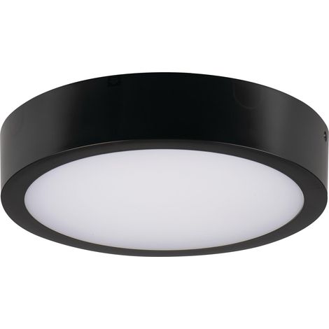 Plafoniera LED tonda Ø30 20W CCT IP66 nera DABER Kanlux (1/3)