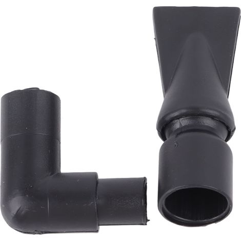Boquilla de salida ajustable para acuarios de plástico, conexión de 3/8", salida tipo pico de pato giratoria de 360°. (1/5)