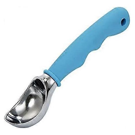 Eiskugelportionierer mit rutschfestem Gummigriff (blau) (1/4)