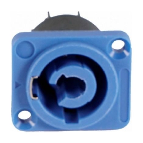 Connettore Powercon Blu ingresso da pannello Wisdom