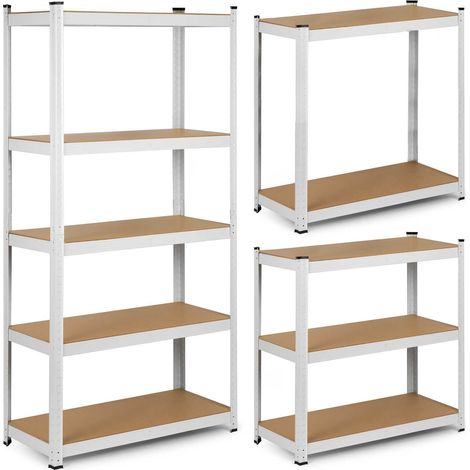 Ripiano in metallo per riporre oggetti 180 x 90 x 30 cm humberg 4844