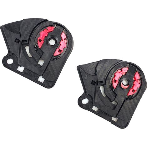 Juego de 2 bases para clips de casco - Base para casco FF801 (1/2)