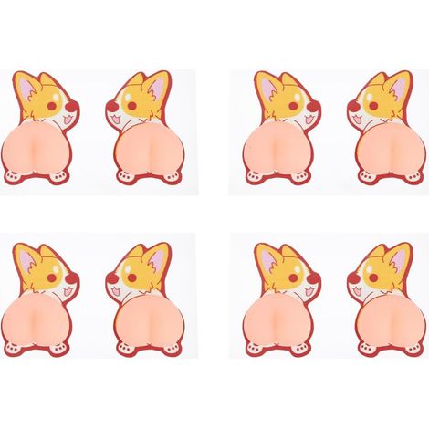 Antikollisionsaufkleber für Autos Shiba Inu Hundemotiv 8