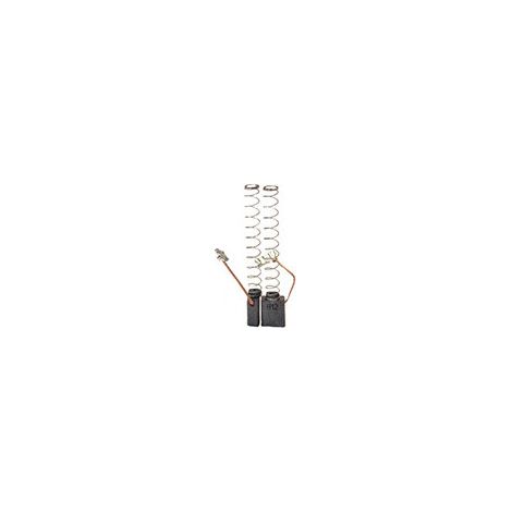 Juego de 2 carbones adaptables para AEG - Atlas Copco, Milwaukee. Dimensiones: 6.3 x 12.5 x 15.5 mm.