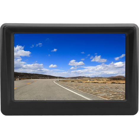 Caméra de recul 5 pouces avec moniteur 1280x720 grand angle 150° - Kit caméra de recul plus compacte (1/5)
