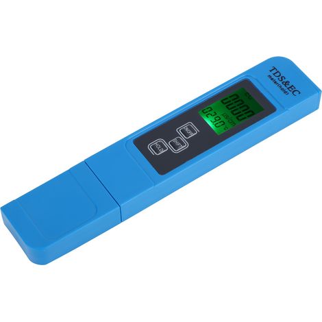 Appareil de mesure numérique portable de type stylo pour TDS et EC, testeur de conductivité électrique, testeur de qualité de l'eau avec rétroéclairage. (1/5)