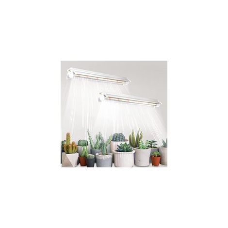 Lot de 2 Tubes LED T5 10W pour Croissance de Plantes d'Intérieur, 42 cm Éclairage Horticole Spectre Complet (1/5)