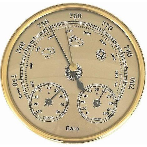 Baromètre, thermomètre et hygromètre trois en un (1/5)