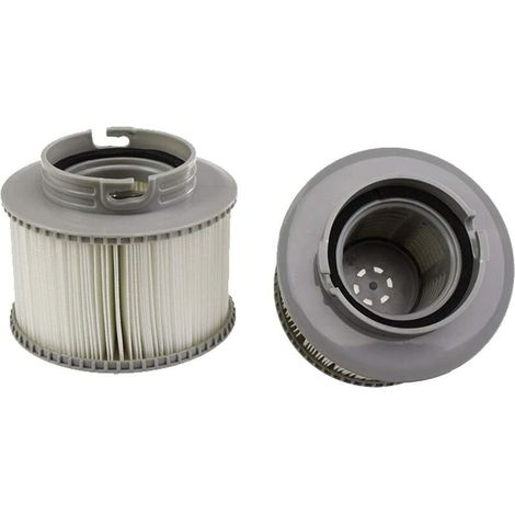 Cartuccia filtro per spa MSPA FD2089 in 2 pezzi, parte per spa, filtro di ricambio per piscina gonfiabile, strumento rotondo universale (1/5)