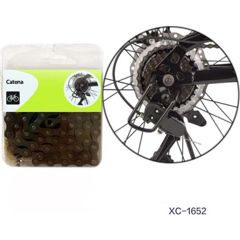 Trade Shop - ERSATZKETTE FÜR FAHRRAD 1/2″ X 3/32″ X 116L LINKS FAHRRADZUBEHÖR XC-1652 - (1/2)