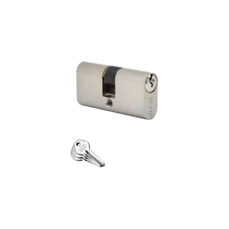 WALLY 64-01NI CILINDRO OVALE 54 MM NICHEL- 10,0 pz