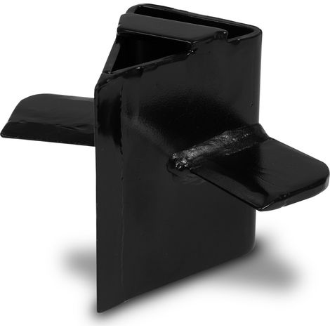 EBERTH Ersatz-Spaltkreuz, Keil für hydraulischen Buchenspalter aus robustem Stahl, ideal für den EBERTH LS3-7T52 7 Tonnen Buchenspalter, robustes Multispaltkreuz, alle Holzarten