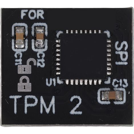 Module de sécurité TPM 2.0 SPI 12 broches pour carte distante MSI, chiffrement renforcé (1/5)