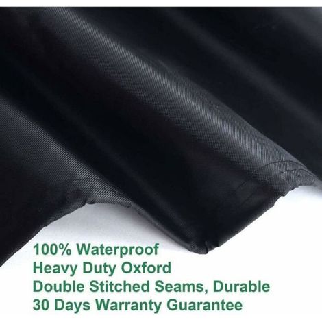 Housse Protection Enrouleur Solaire Piscine - Tissu Oxford 190T - Imperméable UV Résistant - 490 x 96 cm - 1 pièce (1/5)