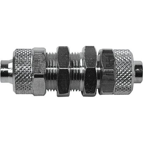 Riegler Schottverschraubung »value line« M12x1, für Schlauch 8/6, MS vern. (1/3)