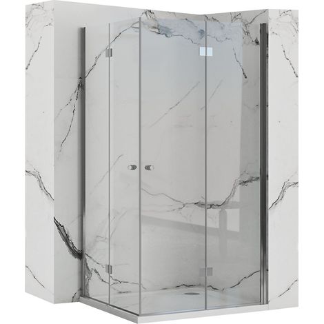 CABINA DOCCIA PIEGHEVOLE REA FOLD N2 MODULARE 90x90