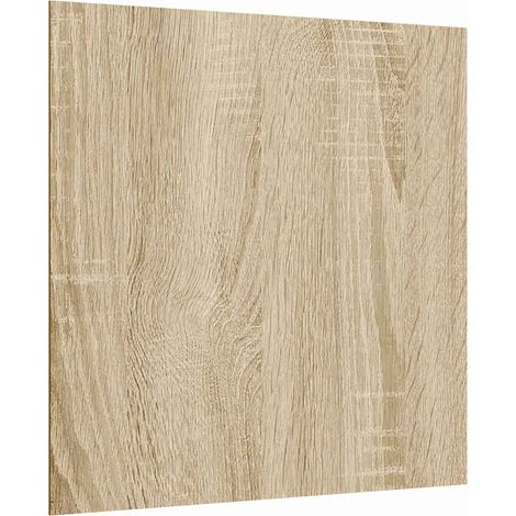 Paneles Decorativos 12 pcs Roble Sonoma 30 x 30 x 0.27 cm vidaXL