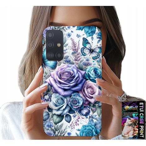 Custodia per Samsung Galaxy M31S - motivo floreale rose + vetro (1/5)