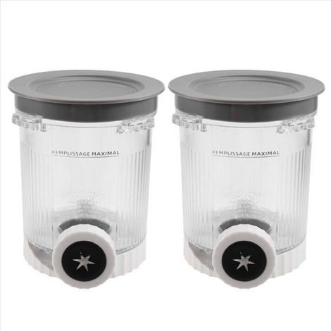 Pinte - Pour Machine À Glace Molle Et Sorbetière - Compatible Série NC700 - Sans BPA - Lot De 2 (1/5)