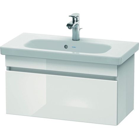Duravit Waschtischunterbau DURASTYLE 730x350mm eiche schwarz / weiß matt (1/4)