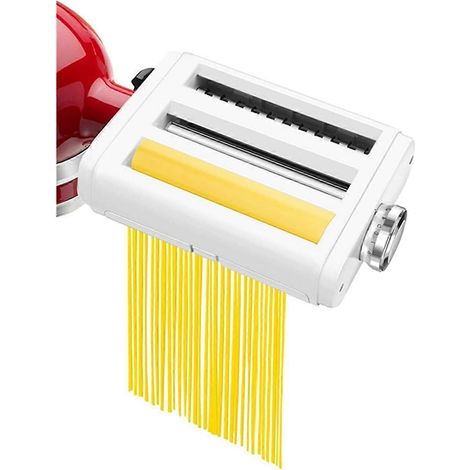 Accessoire polyvalent 3 en 1 pour la fabrication de pâtes, compatible avec les robots pâtissiers KitchenAid. (1/5)