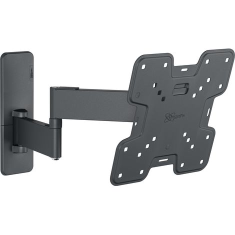 Support Mural TV orientable pour téléviseurs 19-43 Pouces, Poids Max. 15 kg, Pivotant jusqu'à 180º, Support TV Totalement orientable Max. VESA 200x200, Compatibilité Universelle (1/5)
