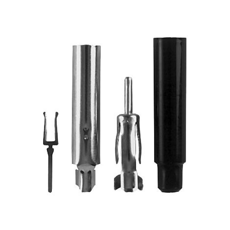Topcar – Kit de réparation d'antenne pour voiture – Embouts mâle/femelle DIN – Montage facile – Compatible avec antennes standards