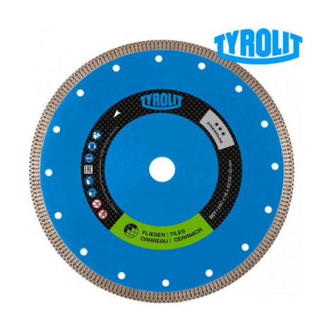 Disco diamantado continuo 1a1r dct ø125 x 1,2 x 22,23 mm